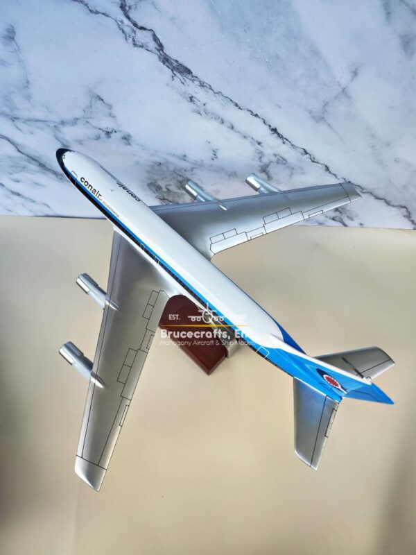 Model of B720-051B Conair Scandinavian Airlines with detailed craftsmanship.